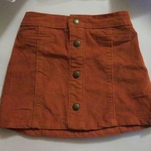 Corduroy Skirt 4T